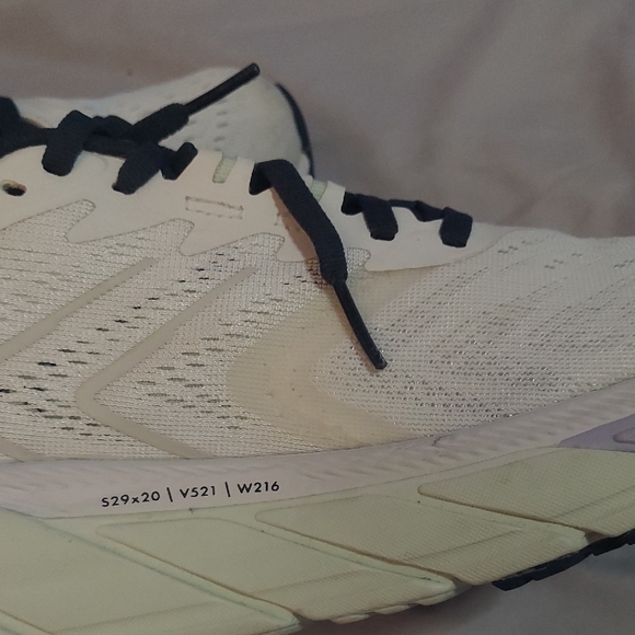 Hoka Womens White and Navy Sneakers - Picture 8 of 14